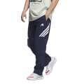 adidas CrazyLite Woven Basketball Pants - Adidas White/Team Navy Blue
