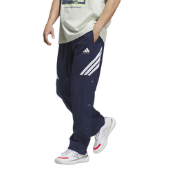 Men's - adidas CrazyLite Woven Basketball Pants - Team Navy Blue/White