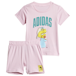 Boys' Toddler - adidas x The Simpsons T-Shirt Set - True Pink