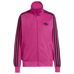 Women's - adidas Originals adicolor Firebird Track Top - Semi Lucid Fuchsia/Black