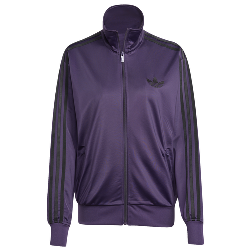 WOMENS - adidas Originals adicolor Firebird Track Top - Aurora Plum/Black
