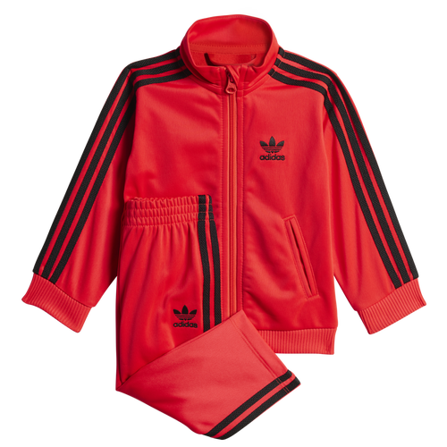 MENS - adidas Originals Firebird Track Suit - Lucid Red