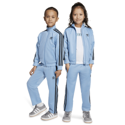 Girls' Preschool - adidas Originals Adicolor Firebird Tracksuit - Navy/Ash Blue