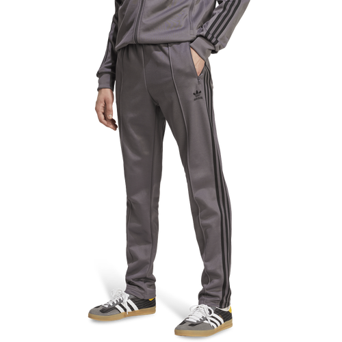 MENS - adidas Originals Adicolor Classics Beckenbauer Track Pants - Grey Strata/Black