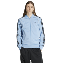 Men's - adidas Originals Adicolor Superstar Track Jacket - Ash Blue/White