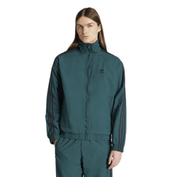 Men's - adidas Originals adicolor Woven Firebird Track Top - Black/Aurora Ivy