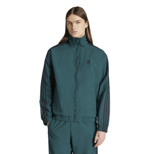 MENS - adidas Originals adicolor Woven Firebird Track Top - Black/Aurora Ivy