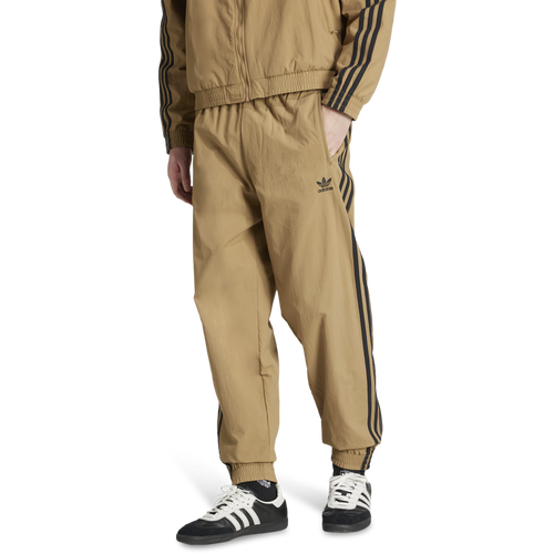 MENS - adidas Originals adicolor Woven Firebird Track Pants - Cardboard/Black