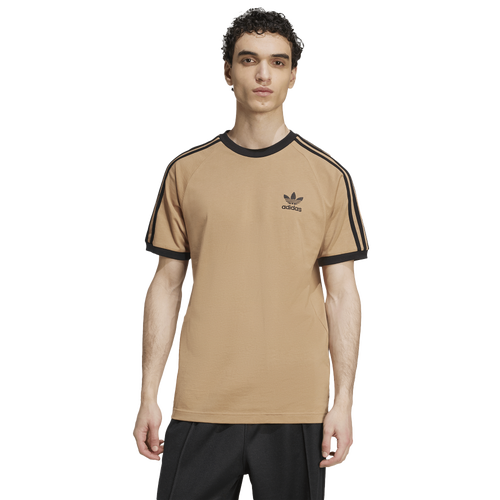 adidas Originals 3 Stripe T-Shirt - adidas Originals Cardboard/Black