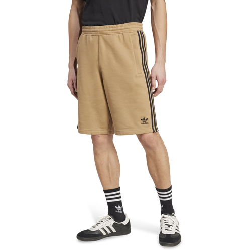 MENS - adidas Originals adicolor 3-Stripes Shorts - Cardboard/Black