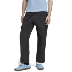 Men's - adidas Originals 3 Stripe Cargo Pants - Black/Black
