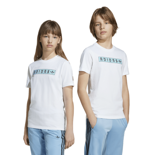 BOYS - adidas Classic Sport T-Shirt - Black/White