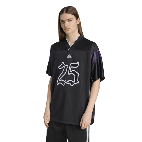  - adidas Football Jersey - Black/Aurora Plum