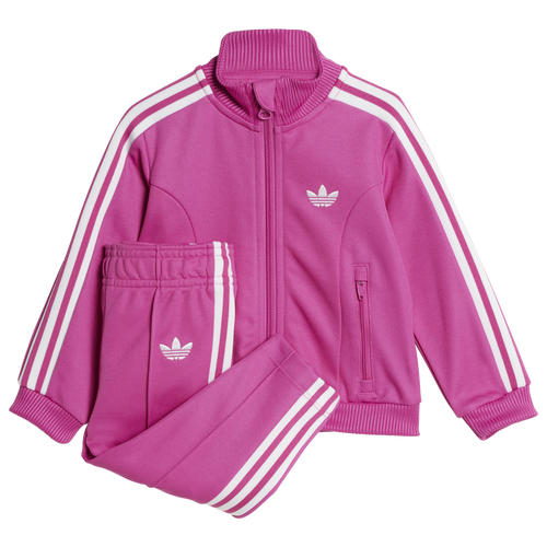 WOMENS - adidas Originals Tracksuit - Semi Lucid Fuchsia