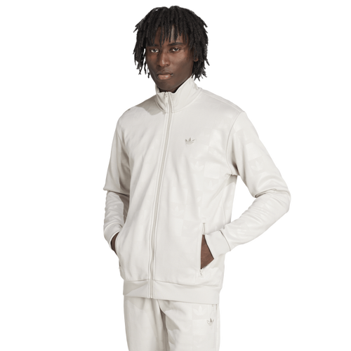  - adidas Originals Monogram Allover Print Track Top - Clear Brown