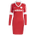 adidas L/S Footie Dress - Women's Better Scarlet/Red