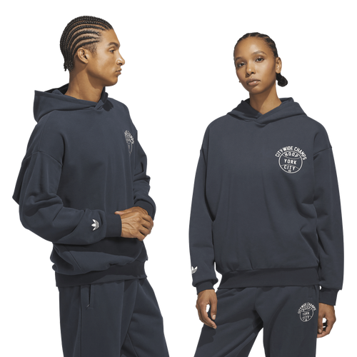 MENS - adidas Originals Hoop York City Hoodie - Aurora Ink