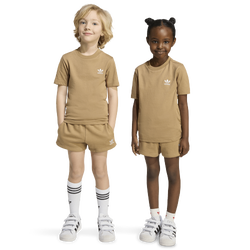 Boys' Preschool - adidas Originals Trefoil Shorts and Tee Set - Cardboard