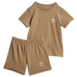 Boys' Toddler - adidas Originals Trefoil Shorts & T-Shirt Set - Cardboard