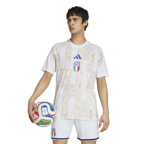 Mens adidas Italy 26 Home Pre Match Jersey - - White
