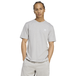 Men's - adidas Originals Trefoil T-Shirt - White/Mdm Grey Heather