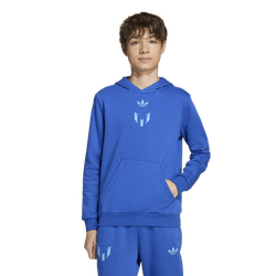 Boys' Grade School - adidas Messi Hoodie - Team Royal Blue