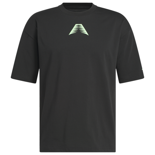 MENS - adidas Anthony Edwards Jumbo Believe That T-Shirt - Black/White