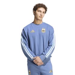 Men's - adidas Argentina Alphaskin Crew Sweat - Crew Blue