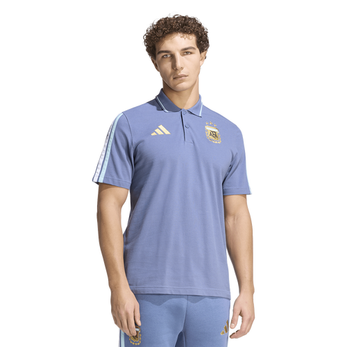  - adidas Argentina Alphaskin Polo - Crew Blue