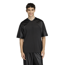 Men's - adidas Stadium Graphic Mesh T-Shirt - Black/Off White