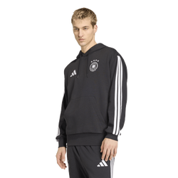 Men's - adidas Germany Dna Fleece Hoodie - Black