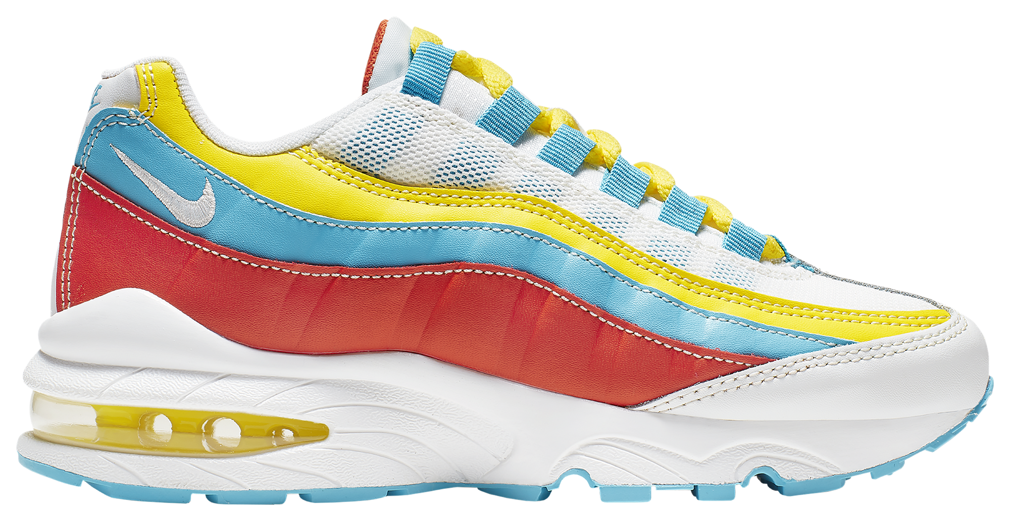 red blue yellow air max 95