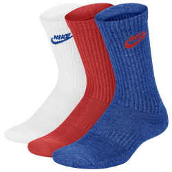 Boys' Grade School - Nike Everyday Cushion 3 Pack - Red/White/Blue