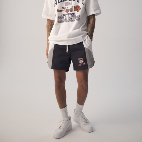 

All City By Just Don Mens All City By Just Don Flow State Mesh Short - Mens Gray/Blue Size XXL