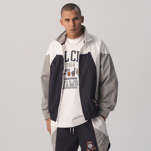 

All City By Just Don Mens All City By Just Don Remix Jacket - Mens Blue/Gray Size M