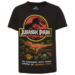 Boys' Grade School - Jurassic Park Jurassic Park Culture T-Shirt - Black/Black