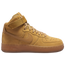 Nike Air Force 1 High - Boys' Grade School Wheat/Wheat/Gum Light Brown