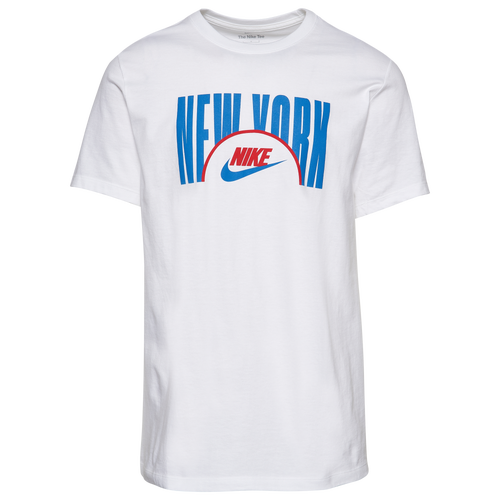 

Nike Mens Nike City Force T-Shirt - Mens White/White Size M