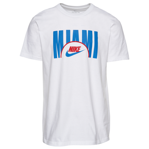 

Nike Mens Nike City Force T-Shirt - Mens White/White Size M