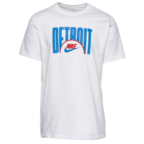 

Nike Mens Nike City Force T-Shirt - Mens White/Red/Red/Red Size M