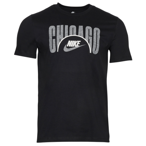 

Nike Mens Nike Chicago Force T-Shirt - Mens Black/Silver Size S