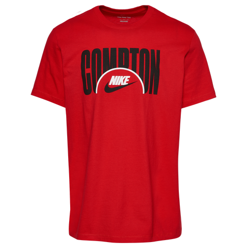 

Nike Mens Nike City Force T-Shirt - Mens Red/Red Size S