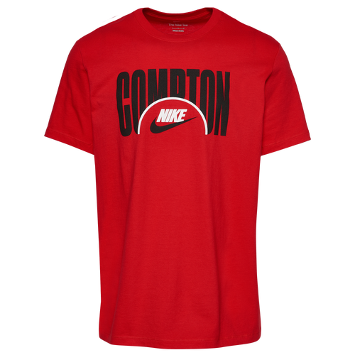 

Nike Mens Nike City Force T-Shirt - Mens Red/Red Size M