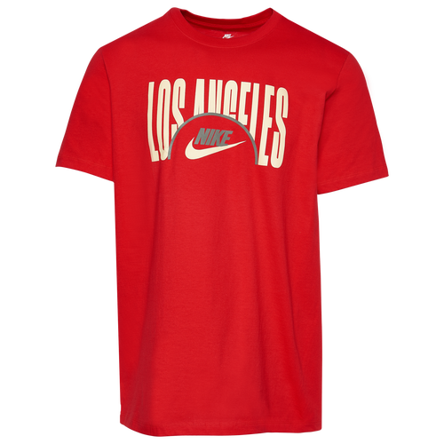 

Nike Mens Nike City Force T-Shirt - Mens Red/Red Size XXL