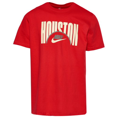 Nike Mens  City Force T-shirt In Red/creme