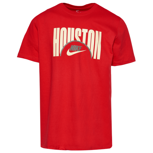 

Nike Mens Nike City Force T-Shirt - Mens Red/Creme Size M
