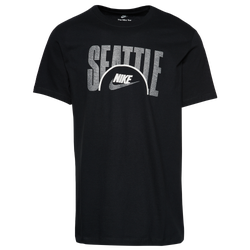 Men's - Nike City Force T-Shirt - Black/Black