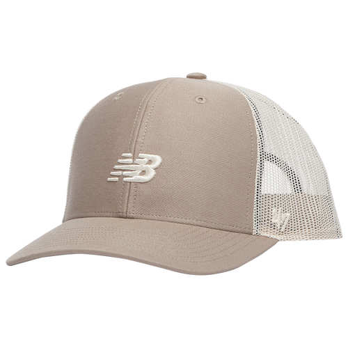 New Balance Core 47 Trucker Cap In Brown