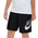 Nike NSW Club Shorts - Boys' Grade School White/Grey/Black