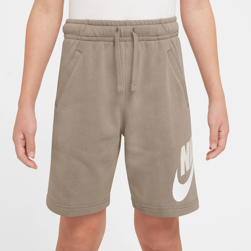 

Nike Boys Nike NSW Club HBR Shorts - Boys' Grade School Khaki Size M